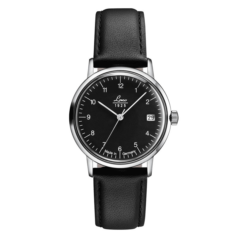 樂天商城 - ラコ 腕時計 Laco VINTAGE 34 ヴィンテージ 34 ブラック アラビア数字 インデックス 861842 34mm 自動巻き式