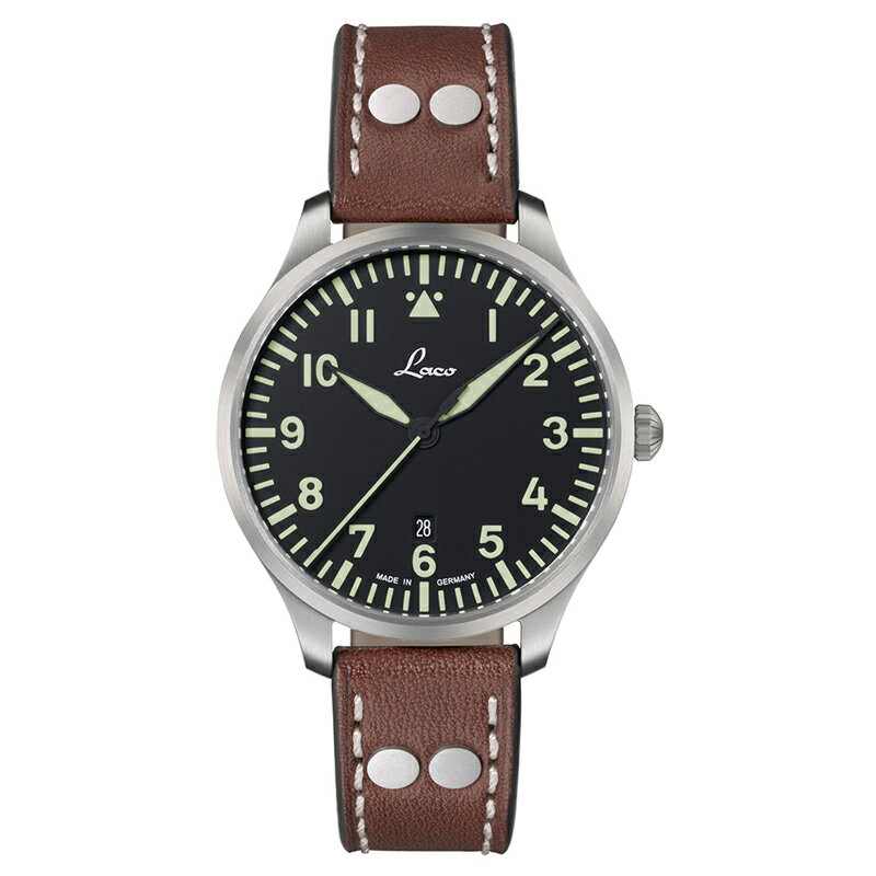 樂天商城 - ラコ 腕時計 Laco 861807.2.D PILOT Genf.2.D 40 パイロット ゲンフ.2.D 40 電池式 クォーツ