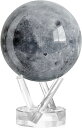 MOVA 天球儀 宇宙空間シリーズ 月 11.5cm (4.5インチ) 台座付き ソーラーパワーの回転天球儀 ユニークなギフト 家庭 オフィスの装飾 男性 女性...