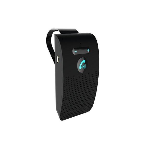 【メール便対応】ハンズフリーキット ブラック Bluetooth 車載 通話 カーキット スピーカー 車 ワイヤレス 電話 USB充電 ワイヤレスイヤホン