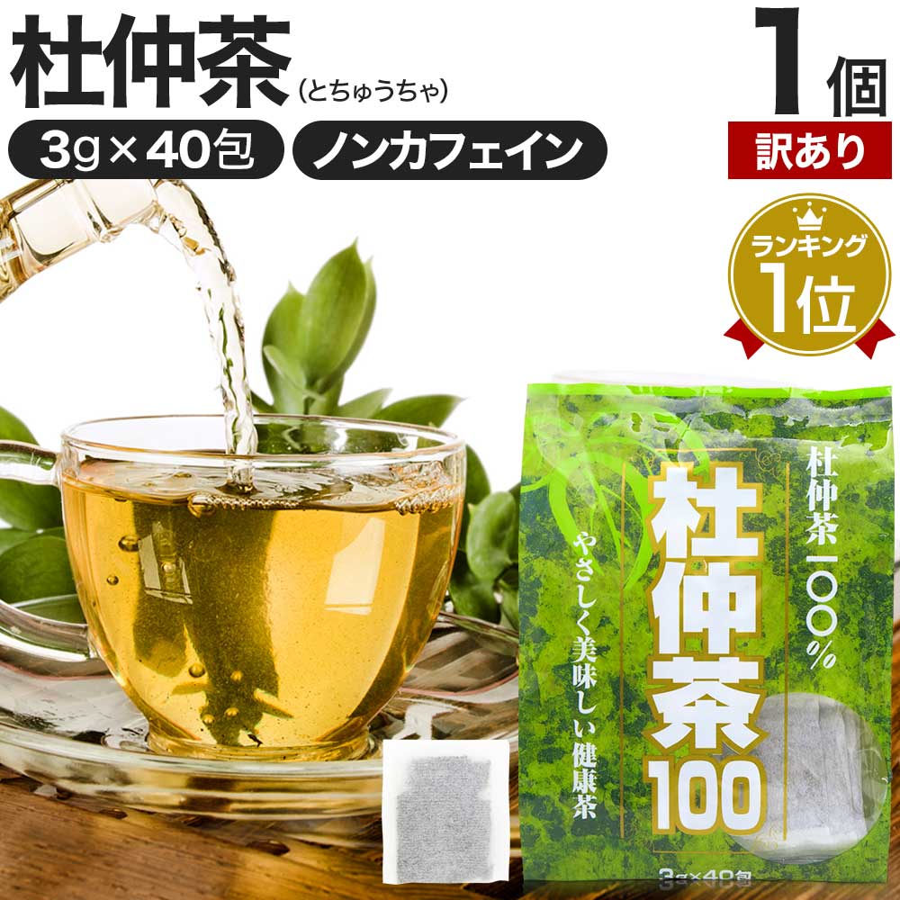 【訳あり】 杜仲茶100袋タイプ 3g×40包 賞味期限2024年9月以降 送料無料 宅配便 | 杜仲茶 とちゅう茶 茶葉 ティーパック ティーバッグ ダイエット ダイエット食品 無添加 100％ ノンカフェイン カフェインレス デカフェ アウトレット