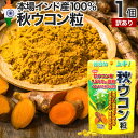 【訳あり】 秋ウコン粒 220粒 約22～3