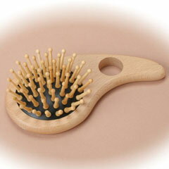 竹ピンブラシ　”整髪力61”（指穴つき） (消費税10%)