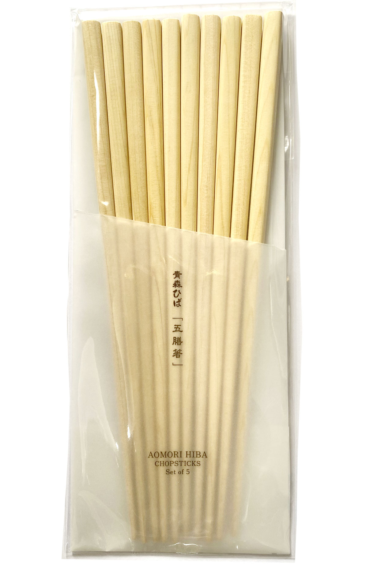樂天商城 - 無塗装 箸　5膳セット「箸」青森ヒバ製★3個までコンパクト便薄型可★青森ヒバ★（大）230mm (消費税10%)