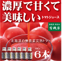 江本自然農園 ジュース ギフト 有機家の無農薬トマトジュース100%ギフトセット送料無料（160ml×6本）★食塩無添加★無農薬・無添加★ストレートタイプ