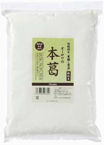 無添加本葛粉（微粉末）1kg★伝統寒晒し製法★放射能検査済食品★オーサワジャパン★国内産100％★1個までコンパクト便可