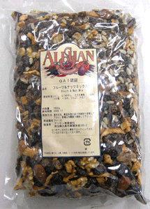 オーガニックドライフルーツ&ナッツミックス(業務用)1kg★有機JAS(無農薬・無添加)★アリサン★コンパクト便送料無料・1個です。