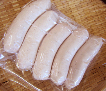 安全無添加ソーセージ■生ソーセージ200g(5本入)★国産(北海道標津産)★抗生物質・ホルモン剤不使用★興農ファーム★クール冷凍便配送★薬不使用豚肉★無添加ウインナー