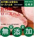 ロースハム 無添加ロースハムブロック300g■冷凍配送★抗生物質・ホルモン剤不使用★自然放牧飼育豚使用★北海道標津興農ファーム★食塩相当量1.5%前後