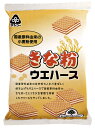 国内産小麦粉が主原料の生地に玄米を加えたシートで、国内産大豆きな粉のクリームをサンドしました。きな粉の香りとほどよい歯ざわりが楽しいウエハースです。 ☆小麦粉は100％国内産を使用しました。 ☆国内産大豆きな粉のクリームをサンドしたウエハースです。 ※稀に焼きむらが生じる場合がありますが、品質には何ら問題ありません。 ◎原材料名：小麦粉（愛知県・岐阜県産）、ショートニング（パーム油：マレーシア産等、ヤシ油：フィリピン産等）、砂糖（さとうきび含蜜糖：鹿児島県産）、きな粉（愛知県・岐阜県・三重県産）、澱粉、玄米粉、植物油脂（パーム油）、麦芽エキス粉末 〇賞味期限：4ヵ月★