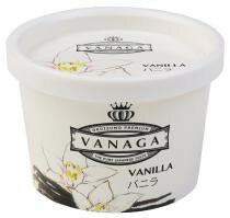 無添加アイスクリーム　木次 VANAGA ■バニラ 120ml★天然素材100パーセント★ムソー