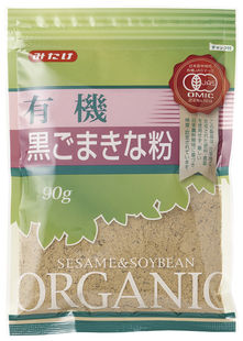 大豆はイソフラボンを多く含み、 ゴマはカルシウムが豊富です。 ■有機JAS認定品/大豆60％、ごま40％保存に便利な チャック付アルミパック ■大豆イソフラボン、レシチン、サポニン、 セサミン、カルシウム ■甘いきな粉の中に香ばしいゴマの風味 ■豆乳に入れて、ドレッシングに混ぜて、 アイス、餅にからめて 有機黒ゴマ・大豆（中国産）きな粉で注目していただきたいポイントは「便秘ケア」です。 きな粉には食物繊維や大豆オリゴ糖が豊富に含まれていて、 便秘ケアにいいそうです。 腸内環境を整えることは代謝改善にもつながるため、 ダイエット中にぜひ心がけたいポイントですね。 楽天レシピより