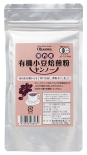少量入荷・無添加★有機JAS★オーサワの有機小豆焙煎粉(ヤンノー)100g★国産★(無農薬・無添加)4個までネコポス便可 少量入荷・無添加★有機JAS★オーサワの有機小豆焙煎粉(ヤンノー)100g★国産★(無農薬・無添加)4個までネコポス便可