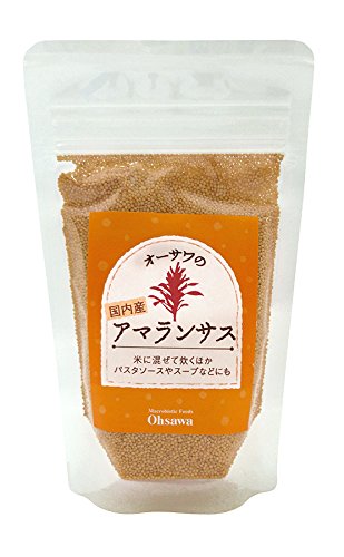 国内産アマランサス80g★国内産100％（岩手県産）★無農薬・無化成肥料★オーサワジャパン★4個までネコポス便可