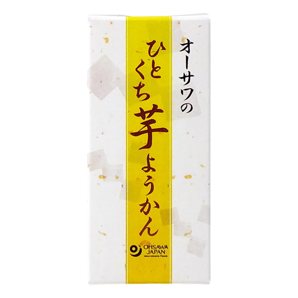 オーサワのひとくち芋ようかん 1本(約58g)★徳島産鳴門金時100%使用 砂糖不使用★ネコポス便送料無料・1個です。