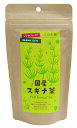 国産自生スギナ100％ すっきりとした味わい ・無漂白ティーバッグ使用 ・1包でカップ1杯分 ・ノンカフェイン 〇原材料：スギナ(徳島産) 〇開封前賞味期間：常温で2年 〇開封後の保存方法：開封後はお早めに召し上がりください。 ●煮出す場合 沸騰したお湯300mlに対してティーバッグ1包を入れます。弱火にして、ふきこぼれないようフタをずらして約3〜5分間煮出します。火を止めて、約10〜15分おいてからティーバッグを取り出してください。 ※冷やしてお飲みいただく場合、煮出したスギナ茶の粗熱を取り、冷蔵庫で冷やすと、香りを逃さず美味しくお召し上がりいただけます。 ●急須またはマグカップで手軽に ティーバッグ1包を急須またはマグカップに入れ、約140mlのお湯を注ぎ、約30秒待って召し上がりください。時間は調整してお好みの濃さで召し上がりください。