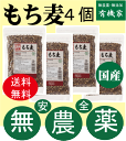 無農薬もち麦（国産）150g×4個★送料無料（ネコポス便）★有機JAS（無農薬 無添加）★国内産100％（熊本産湯前産）★オーサワジャパン★同梱不可