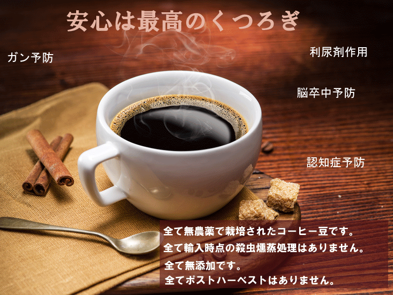 オーガニックレギュラーコーヒー浅炒り焙煎200g （粉）【3個・コンパクト便】★有機JAS（無農薬・無添加）★アラビカ種★無農薬コーヒー