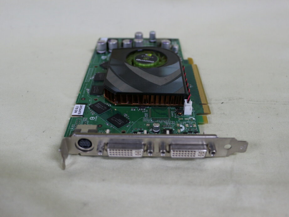 【中古】NVIDIA Quadro FX 1500 256MB DDR3 DVIx2 グラフィックボード