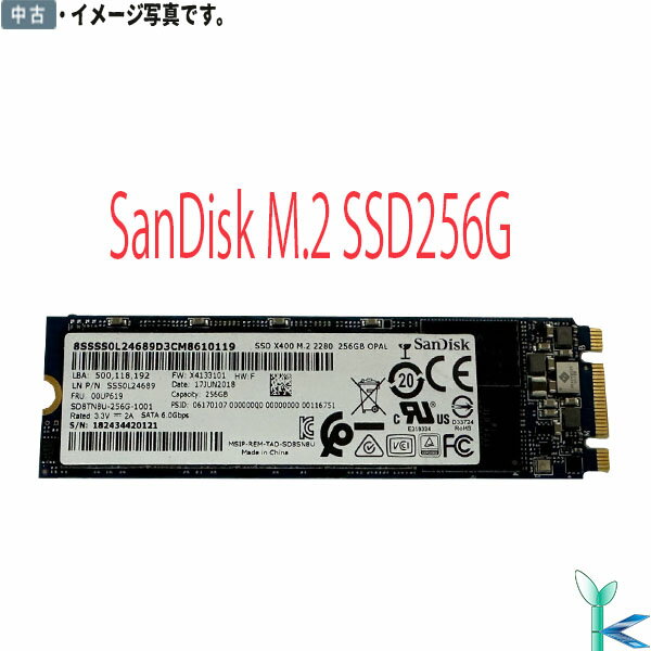 【日時指定できず】中古 SanDisk M.2 SSD 25