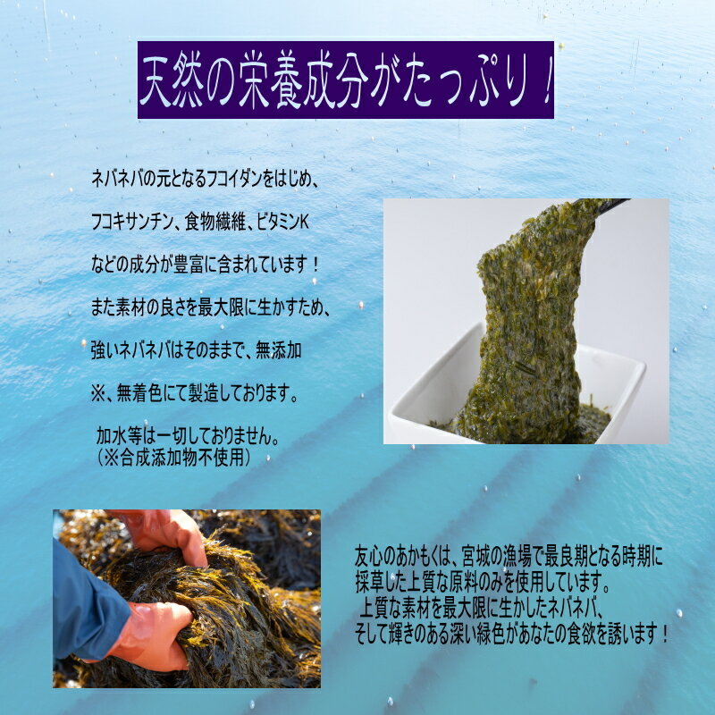 あかもく(ギバサ) チューブタイプ 200g×10パック入り 三陸 宮城県産 冷凍 天然 無添加 無着色 ご飯のお供 送料無料(一部地域除く) 海藻 アカモク 【新入荷】 2