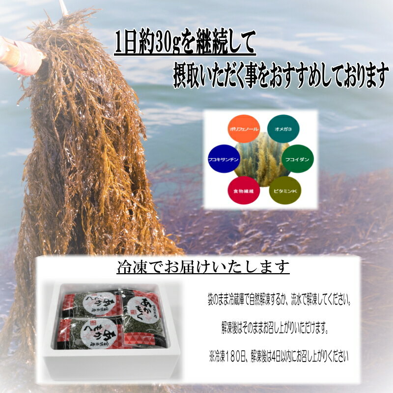 あかもく(ギバサ) チューブタイプ 200g×10パック入り 三陸 宮城県産 冷凍 天然 無添加 無着色 ご飯のお供 送料無料(一部地域除く) 海藻 アカモク 【新入荷】 3