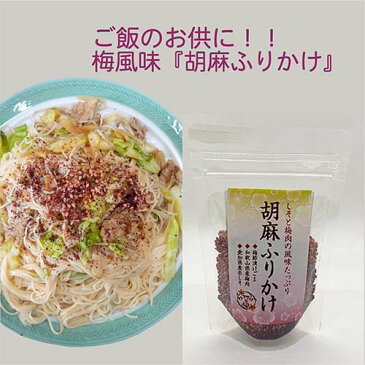 胡麻ふりかけ 45g / ごま ごまふりかけ ふりかけ 胡麻ふりかけ ゴマふりかけ ごまのふりかけ 梅のふりかけ 梅風味 梅ごまふりかけ おすすめ お茶漬け 人気 ごまふりかけうめ味 胡麻ふりかけ ご飯のお供 ふりかけ 無添加 お茶漬け 薬味