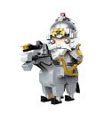 YUUWA 三国志ブロック 三国 三国志 呂布 関羽 曹操 劉備 ミニサイズ 小さい 3点セット 趙雲 張飛 300ピース 400ピース 可愛い