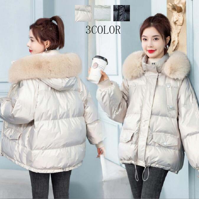 楽天ゆうのショップ【送料無料】フード付き 防寒 ショート丈中綿ジャケット 防風 ダウンコート 上着 細身 中綿ダウンジャケット 大きいサイズ アウター 無地 レディース S~2XL 綿入れ 軽量 保温 暖かい 秋冬 通勤 アウトドア 学生 通学 女性用 冬物 ゆったり ファスナー 着痩せ 20代 30代 40代