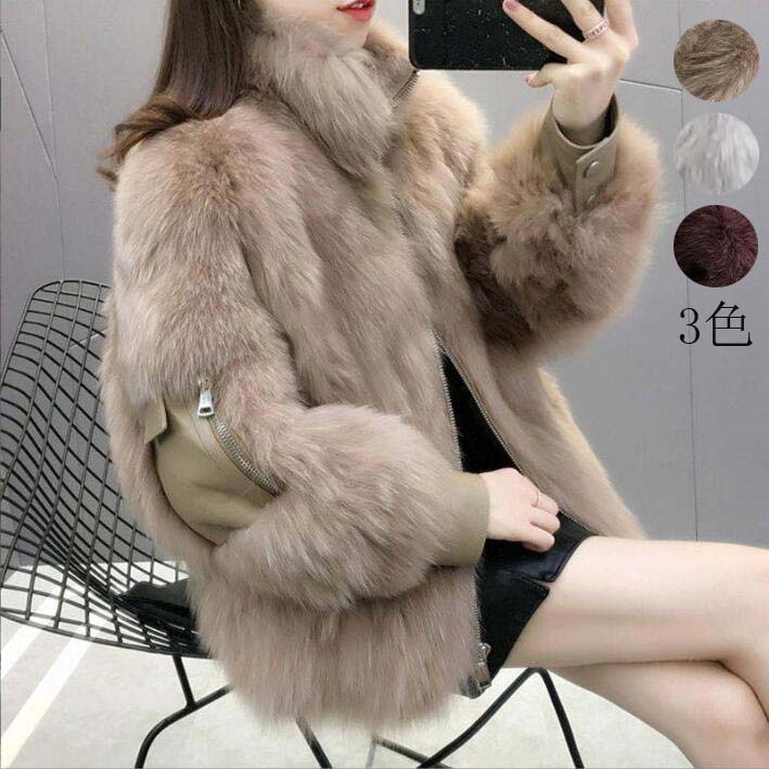 韓国風 毛皮コート 上着 厚手ジャケット ファーコート 高品質 アウター 毛皮ジャケット 送料無料 長袖 ボアコート レディースファッション フェイクファー 上品 あったか 学生 暖かい 防寒 大きいサイズ ゆったり 秋冬物 モコモコ 通勤 カジュアルコート S M L XL 2XL 3XL