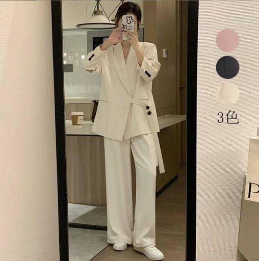リクルートスーツ ジャケット+パンツ 女性スーツ 高品質 フォーマル パンツスーツ スリム 2点スーツセット 長袖 送料無料 レディーススーツ セットアップ カジュアル ビジネススーツ ワイドパンツ ボトムス 入学式 卒業式 結婚式 通勤 20代30代40代 ママ 冠婚葬祭 体型カバー リクルートスーツ ジャケット+パンツ 女性スーツ 高品質 フォーマル パンツスーツ スリム 2点スーツセット 長袖 送料無料 レディーススーツ セットアップ カジュアル ビジネススーツ ワイドパンツ ボトムス 入学式 卒業式 結婚式 通勤 20代30代40代 ママ 冠婚葬祭 体型カバー