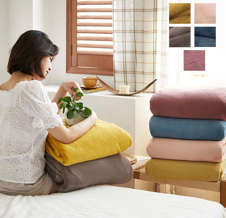 【送料無料】掛け布団 北欧 昼寝に使え おしゃれ ひざ掛け ブランケット 可愛い 秋冬 膝掛け 韓国風 もこもこ 毛布 タオルケット インテリア 掛け布団 暖かい 150*200cm あったか 洗濯可 車中 オフィス 厚手 ソファーカバー 撮影道具 ギフト プレゼント シングル 肌布団