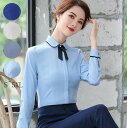 【送料無料】女性 ママシャツ 事務服 トップス ブラウス シンプル 簡潔 面接 おしゃれシャツ フォーマル シャツのみ 上着 長袖シャツ レディース ビジネス 体型カバーきれいめ カジュアル 入学式 卒業式 結婚式 通勤 30代40代 ゆったり 大きいサイズ 就活 オフィス 制服 会社(4)