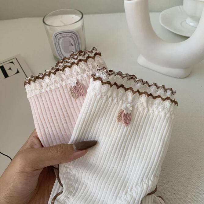 ショーツ レディース 綿 コットン レース ショーツ 単品 縦横ストレッチ 下着 ランジェリー シンプル フルバック セール サイズL 黒 ブラック フェミニン プチゴージャス 下着 ショーツ レギュラーショーツ ノーマル ポイント h364l