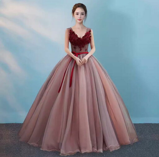 カラードレス 送料無料 お姫様ドレス セクシー Aラインドレス 花嫁ドレス パーティードレス 高級感 ロングドレス お呼ばれ 韓国風 カクテルドレス 同窓会 ドレス イブニングドレス 発表会 スレンダー 上品 エレガント 披露宴 肩出し オフショルダー オフィス 40代 30代 20代