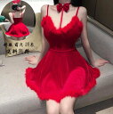 大量注文OK ! ミニドレス 情趣下着 送料無料 コスチューム 衣装 ワンピース サンタ衣装 セクシーコスプレ衣装 サンタクロースクリスマス かわいい レディー...