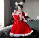 大量注文OK ! かわいい サンタ衣装 セクシー ワンピース ミニドレス サンタ 女性 情趣下着 送料無料 コスチューム 衣装 コスプレ衣装 サンタクロースクリ...