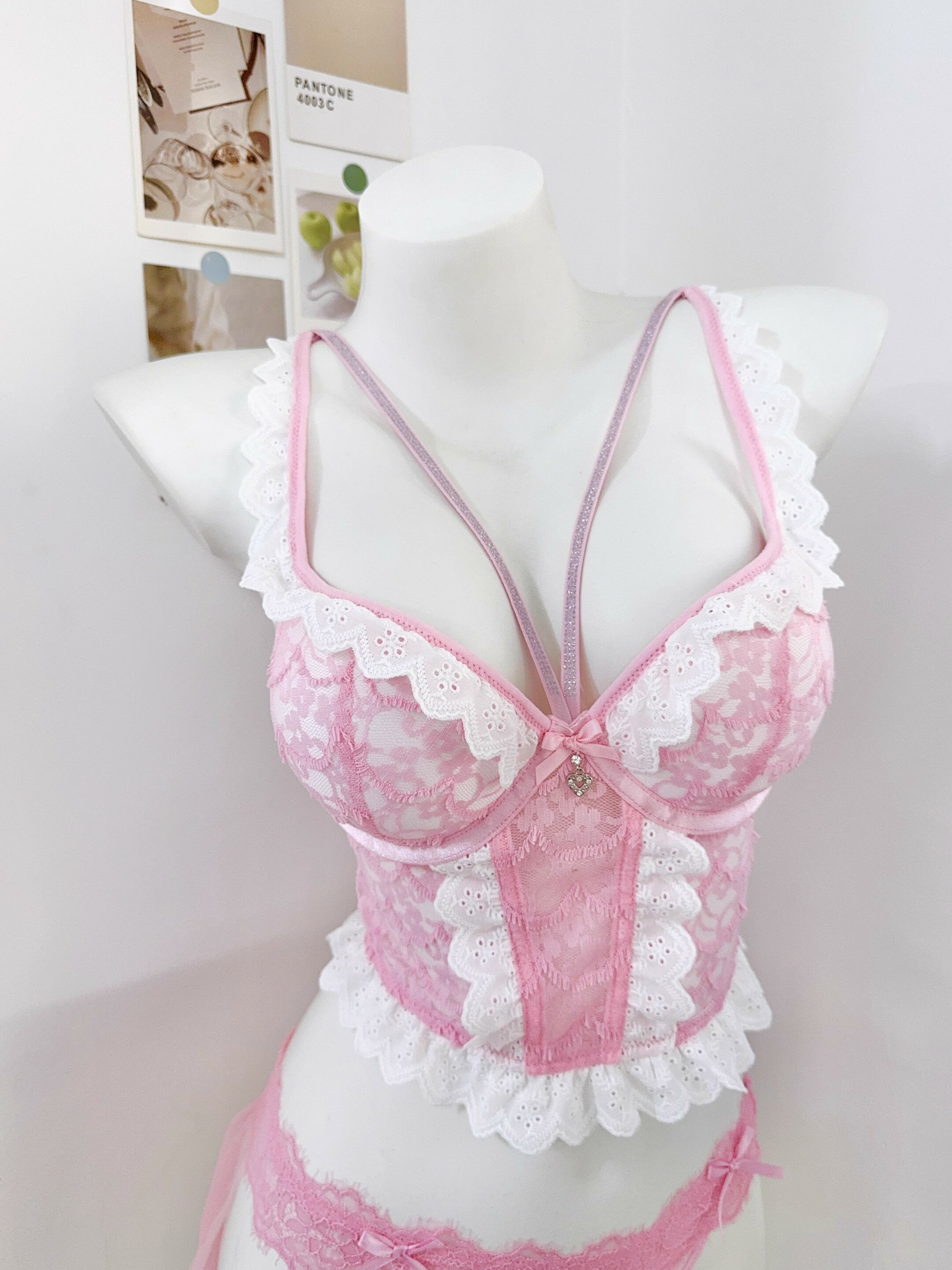 超盛りブラショーツセット小胸ブラセ...