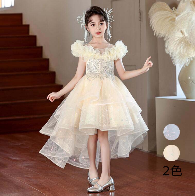 Rakuten - ジュニア 子供服 韓国風 洋服 送料無料 子供ワンピース お受験 学院風 袖なしワンピース 子供用 ワンピース 子ども服 女児 女の子 可愛い キッズワンピース 礼服 フォーマル イベント 受験用 シンプル お祝い 誕生日 Kid Dress ホワイト 110cm 120cm 130cm 140cm 150cm 160cm