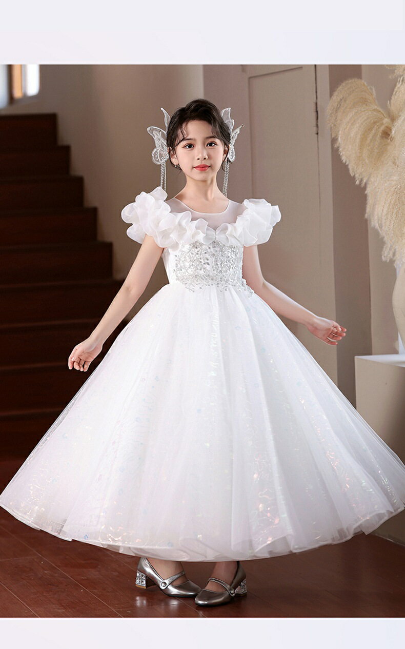 キッズワンピース ジュニア 子供服 韓国風 洋服 送料無料 子供ワンピース お受験 学院風 袖なしワンピース 子供用 ワンピース 子ども服 女児 女の子 可愛い 礼服 フォーマル イベント 受験用 シンプル お祝い 誕生日 Kid Dress ホワイト 110cm 120cm 130cm 140cm 150cm 160cm