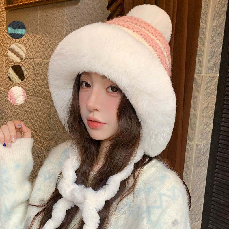 スキー 可愛い スノボ 帽子 ぼうし ニット ハット コーデ 韓国風 婦人用 暖かい 送料無料 秋冬 レディース ユニセックス 防寒 あったか 寒さ 雪 登山 アウトドア 女性用 お出かけ お散歩 女性 母の日 ギフト 旅行 山 軽量 スキー 雪遊び 自転車 小顔効果 通勤 通学 56-60CM