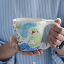 Mug Cup | 色絵　かえるのマグカップ(BY-421)　作家「吉岡萬理」