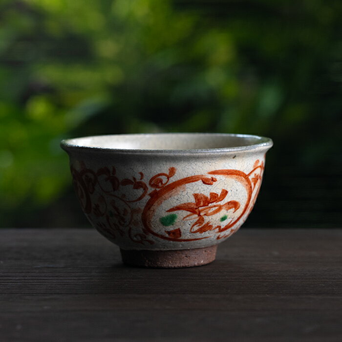 其它 - ご飯茶碗 | 粉引赤絵飯碗（KIA-150）　作家「荒木漢一」