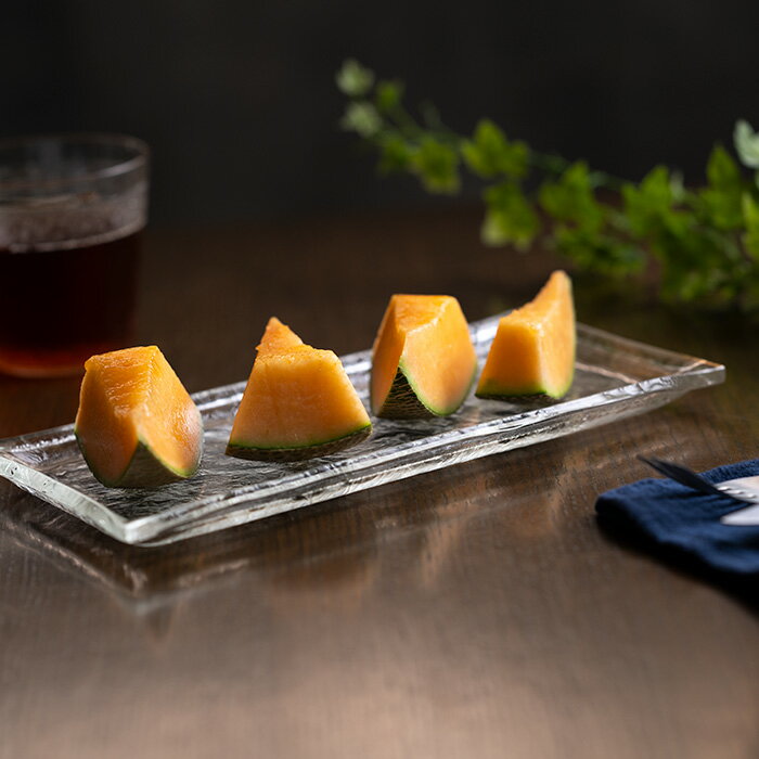 ガラス | 樹氷長角皿（KOK-062）　作家「岸本耕平」