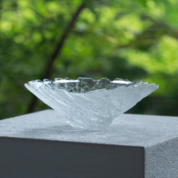 ガラス | 氷華鉢（KOK-353）　作家「岸本耕平」