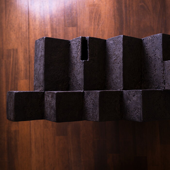 黒土花器《現蹟》(KT-223) 作家「竹内紘三」 [2]