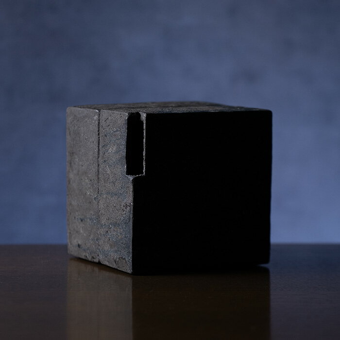 黒土花器 (KT-301) 作家「竹内紘三」