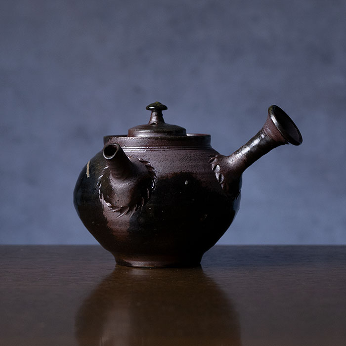 茶器 |【共箱付】常滑急須　(SOY-576)　作家「山田想」