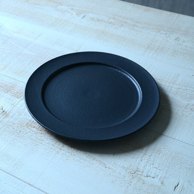 和食器 黒のプレデュードプレート 作家「森野知子」の紹介画像3