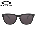 日本正規品 オークリー （OAKLEY） サングラス フロッグスキン FROGSKINS OO9245-7554 【Polished Black】【Prizm Grey】【Standard FIT】【プリズム】【スタンダードフィット】